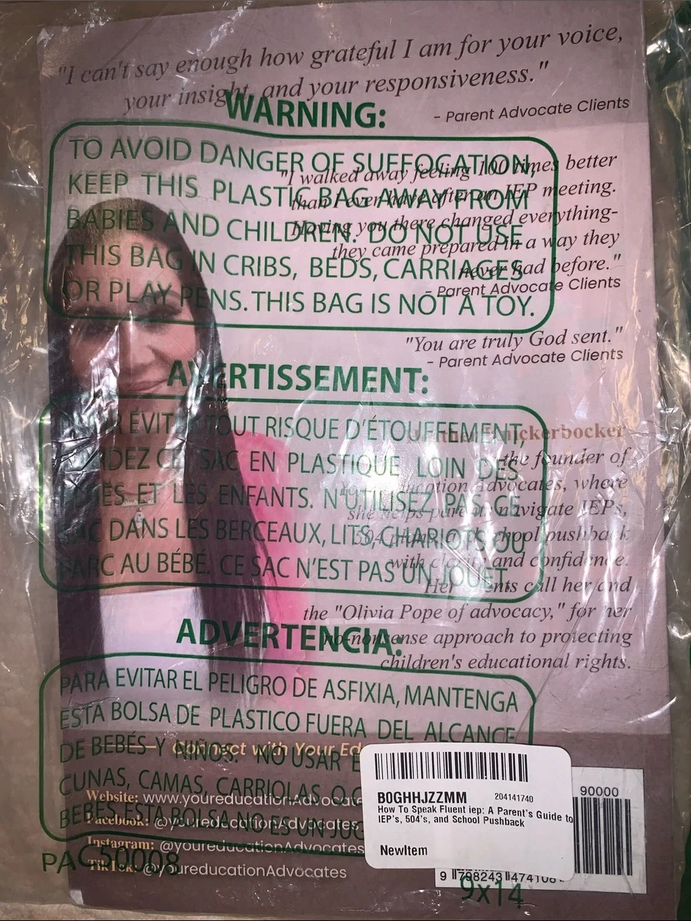 How to Speak Fluent IEP - Heather Knickerbocker Special Education Paperback Book